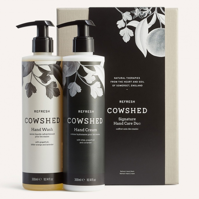 Cowshed Refresh Hand Care Duo Gift Set thefragrancecounter.co.uk